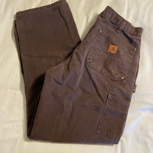 Carhartt vintage 90s men’s canvas brown pants